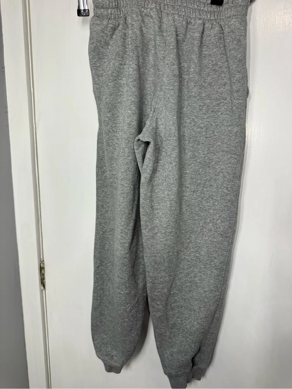 Nike Youth Heather Gray Fleece Joggers
